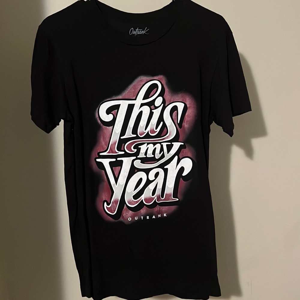 Black Graphic Tee